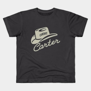 Retro Cowboy Carter Kids T-Shirt